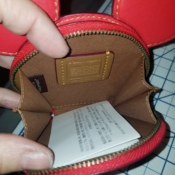 Coach "LE" Mickey Mouse Coin Case - Picture 10 of 14